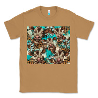 Western Cowhide Sunflower Baby Cow Classic Tee | Teevron