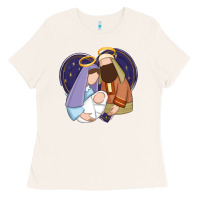 Bone holy night jesus birth Ladies Tee - Zillion Design Studio