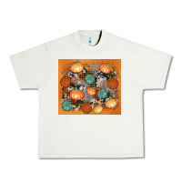 Pistachio cowhide pumpkin Urban Heavy Tee - AdoDesignShop