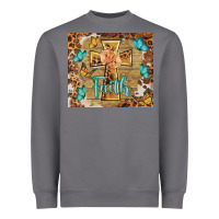 Storm faith cross Heavyweight Sweatshirt - BarkalooDesign