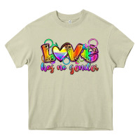 Mossy love has no gender Heavy Core Tee - Zillion Design Studio