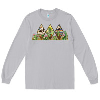 Moon Dust cactus cowhide serape Long Sleeve Tee - JahusDesignShop