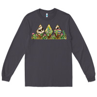Smoke cactus cowhide serape Long Sleeve Tee - JahusDesignShop