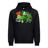 Black Western St. Patrick's Day truck Urban Hoodie - CowGirlArtShop