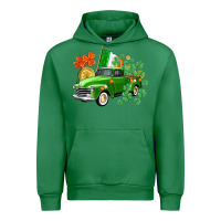 Emerald Western St. Patrick's Day truck Urban Hoodie - CowGirlArtShop