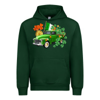 Forest Green Western St. Patrick's Day truck Urban Hoodie - CowGirlArtShop