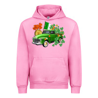 Fuchsia Pink Western St. Patrick's Day truck Urban Hoodie - CowGirlArtShop