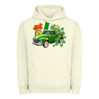 Pigment Pistachio Western St. Patrick's Day truck Urban Hoodie - CowGirlArtShop
