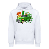 White Western St. Patrick's Day truck Urban Hoodie - CowGirlArtShop