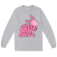 Moon Dust happy easter rabbit Long Sleeve Tee - MaliasSmallBusiness