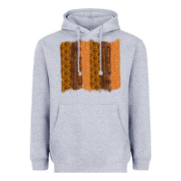 Western Wood Glitter Vintage Pattern Heavyweight Hoodie | Teevron