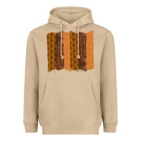 Mushroom Western Wood Glitter Vintage Pattern Heavyweight Hoodie - Bettercallsaul
