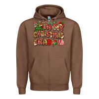 Chestnut in my christmas era Zipper Hoodie - MaliasSmallBusiness