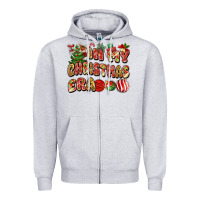 Heather Grey in my christmas era Zipper Hoodie - MaliasSmallBusiness