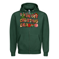 Sports Green in my christmas era Zipper Hoodie - MaliasSmallBusiness