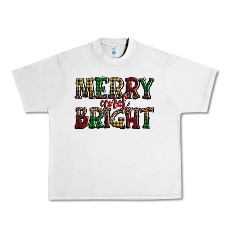 Merry And Bright Urban Heavy Tee by AdoDesignShop | Teevron