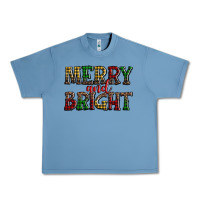 Pebble Blue merry and bright Urban Heavy Tee - AdoDesignShop