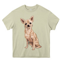 Mossy chihuahua Heavy Core Tee - RanaPortraitStore