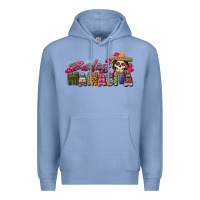 Colony Blue Badass Mamacita Premium Hoodie - texasbilliewilder