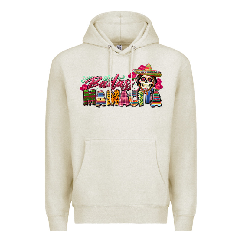 Badass Mamacita Premium Hoodie by texasbilliewilder | Teevron