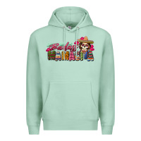 Seafoam Badass Mamacita Premium Hoodie - texasbilliewilder