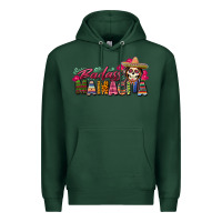 Sports Green Badass Mamacita Premium Hoodie - texasbilliewilder
