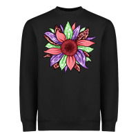 Black easter spring sunflower Heavyweight Sweatshirt - Jasminsmagicworld