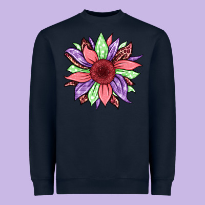 Easter Spring Sunflower Heavyweight Sweatshirt Designed By Jasminsmagicworld