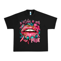 Black in october we wear pink  lips Urban Heavy Tee - AdoDesignShop
