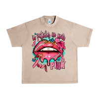 French Oak in october we wear pink  lips Urban Heavy Tee - AdoDesignShop