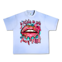 Grape Ice in october we wear pink  lips Urban Heavy Tee - AdoDesignShop