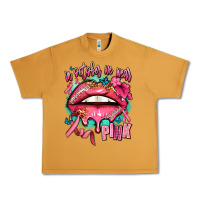Peanut Butter in october we wear pink  lips Urban Heavy Tee - AdoDesignShop