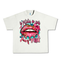 Pistachio in october we wear pink  lips Urban Heavy Tee - AdoDesignShop