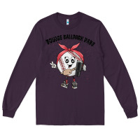 Plum boujee ballpark babe Long Sleeve Tee - MaliasSmallBusiness