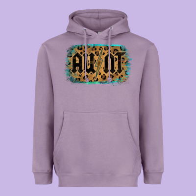 Leopard Pattern Aunt Tried Heavyweight Hoodie Designed By Bettercallsaul