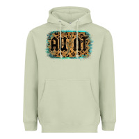 Matcha Leopard Pattern Aunt Tried Heavyweight Hoodie - Bettercallsaul