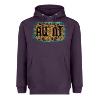 Plum Leopard Pattern Aunt Tried Heavyweight Hoodie - Bettercallsaul