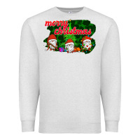 Oatmeal Heather Merry Christmas - Gnome - Gnome Premium Sweatshirt - Bettercallsaul