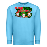 Ocean Blue Merry Christmas - Gnome - Gnome Premium Sweatshirt - Bettercallsaul