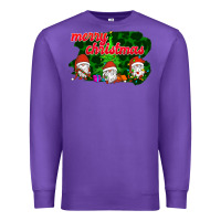 Purple Merry Christmas - Gnome - Gnome Premium Sweatshirt - Bettercallsaul