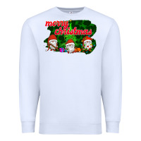 White Merry Christmas - Gnome - Gnome Premium Sweatshirt - Bettercallsaul