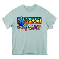 Arona it's ok to say gay Heavy Core Tee - Zillion Design Studio