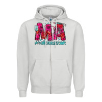 Dove Grey medical assistant Zipper Hoodie - MaliasSmallBusiness