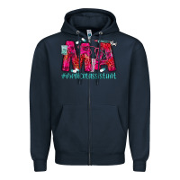 Navy medical assistant Zipper Hoodie - MaliasSmallBusiness