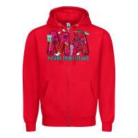 Red medical assistant Zipper Hoodie - MaliasSmallBusiness