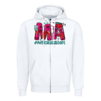 White medical assistant Zipper Hoodie - MaliasSmallBusiness