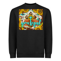 Black grateful cross Heavyweight Sweatshirt - BarkalooDesign
