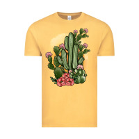 Vintage Mustard cactus Vintage Tee - JahusDesignShop