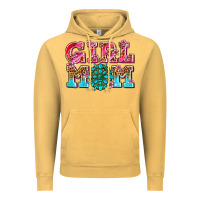 Vintage Mustard girl mom Vintage Hoodie - AdoDesignShop