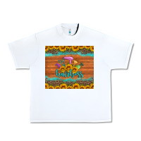 White hairboss 200z skinny sunflowers leopard hairdresser Urban Heavy Tee - Artiststas